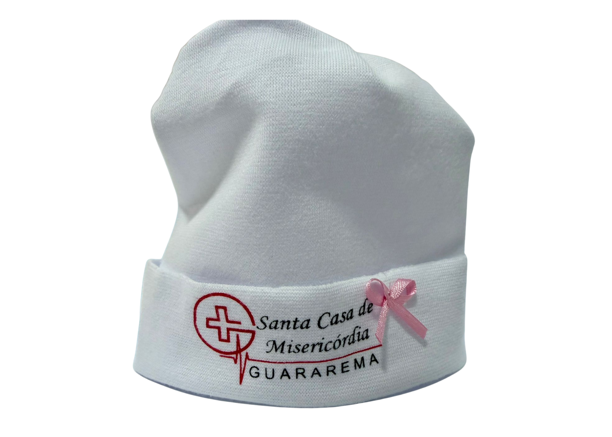 Touca com logo Santa Casa de Guararema